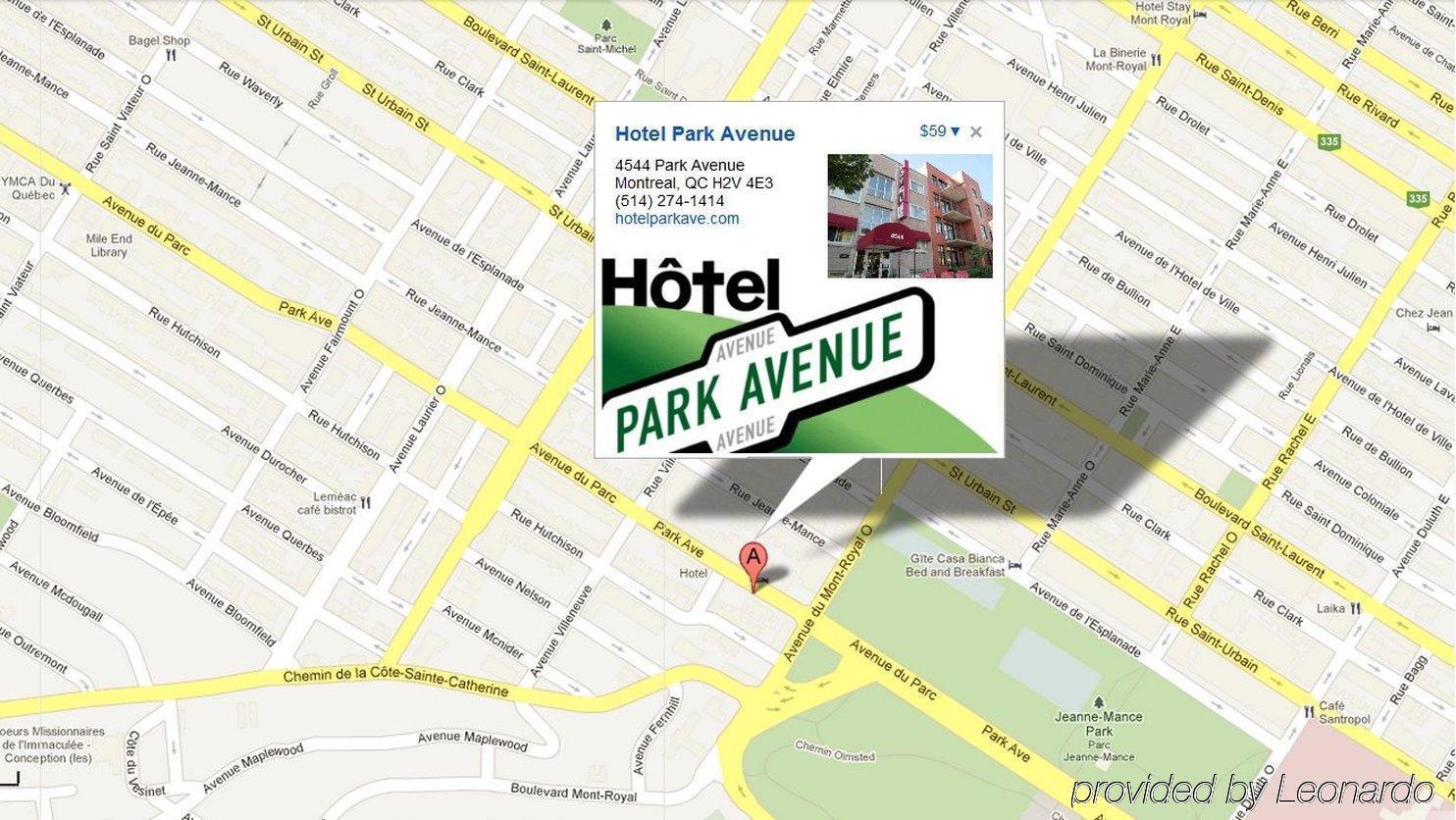 Hôtel Park Avenue Montréal Dış mekan fotoğraf